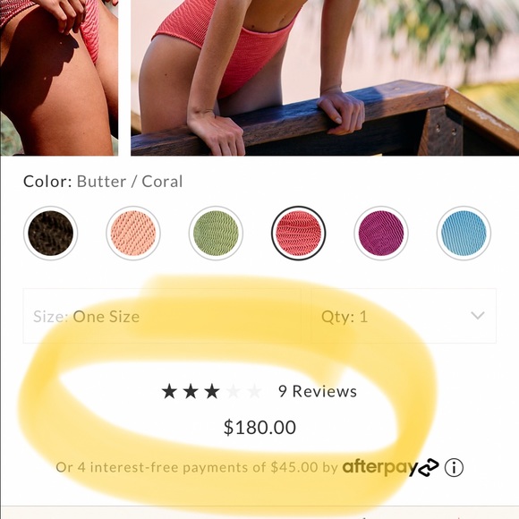 Free People one piece bathing suit w cutout - Picture 3 of 4